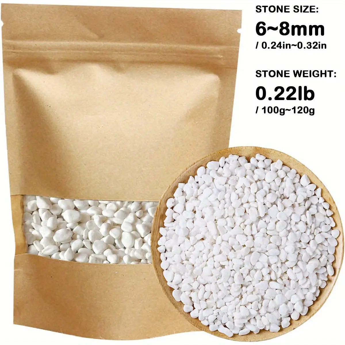 Petite pierre de couleur naturelle Le Coin Vert