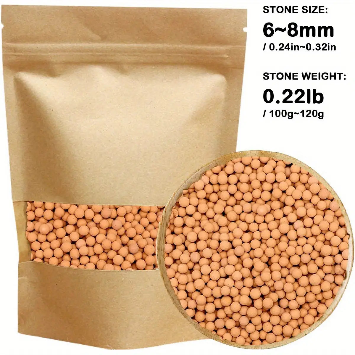 Petite pierre de couleur naturelle Le Coin Vert