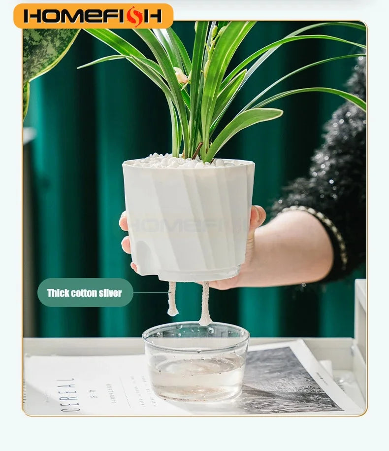 Pot de fleurs hydroponique Le Coin Vert