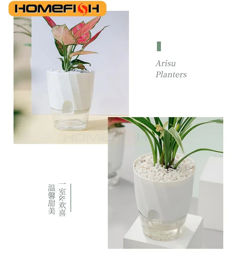 Pot de fleurs hydroponique Le Coin Vert