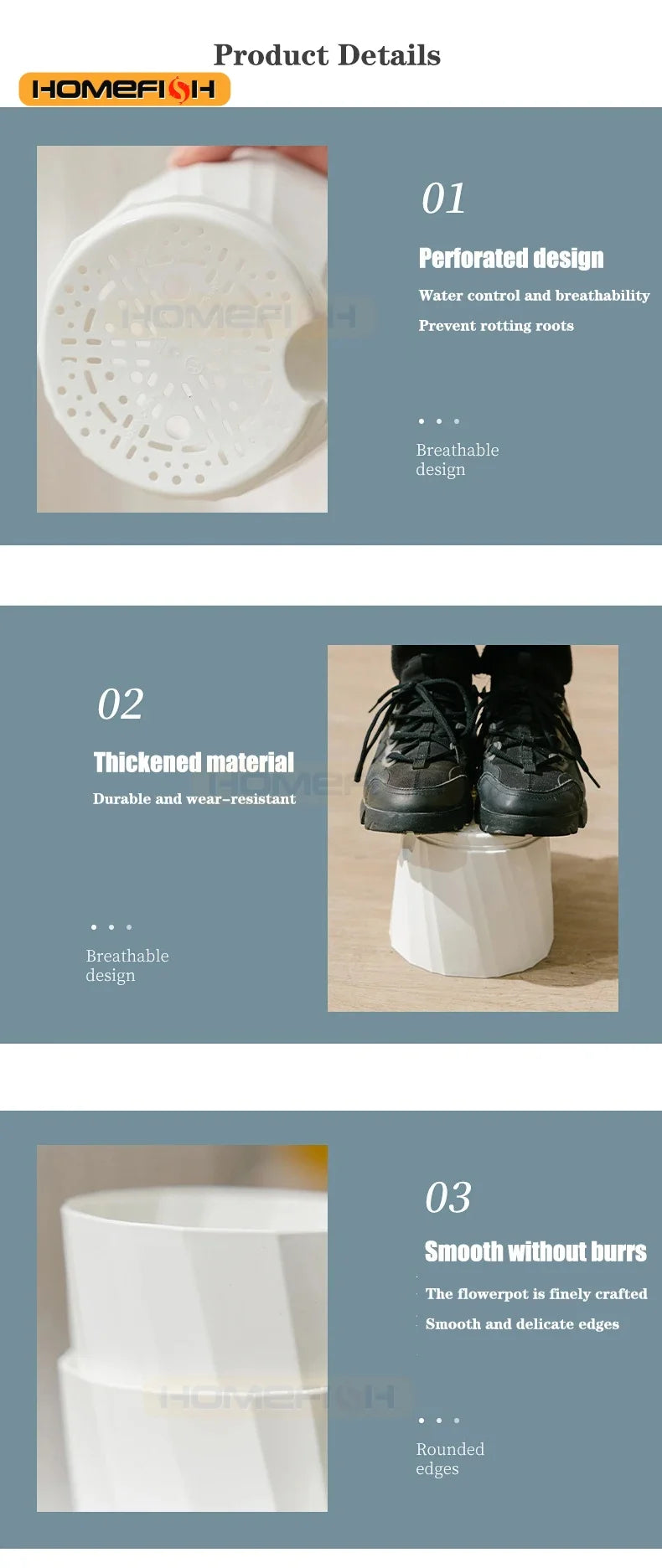 Pot de fleurs hydroponique Le Coin Vert