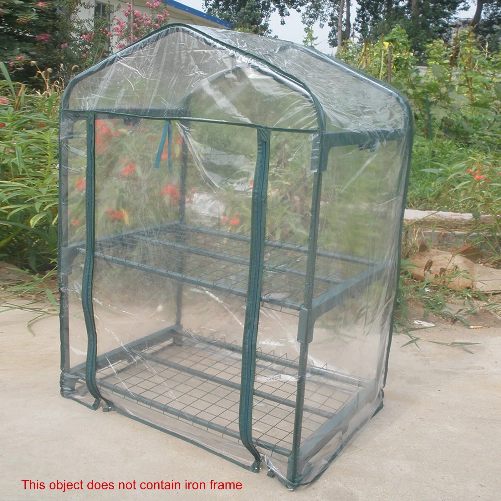 Mini Portable Garden Green House Warm Greenhouse Flower Plants Gardening Outdoor Without Stand Portable Greenhouse Garden House Le Coin Vert