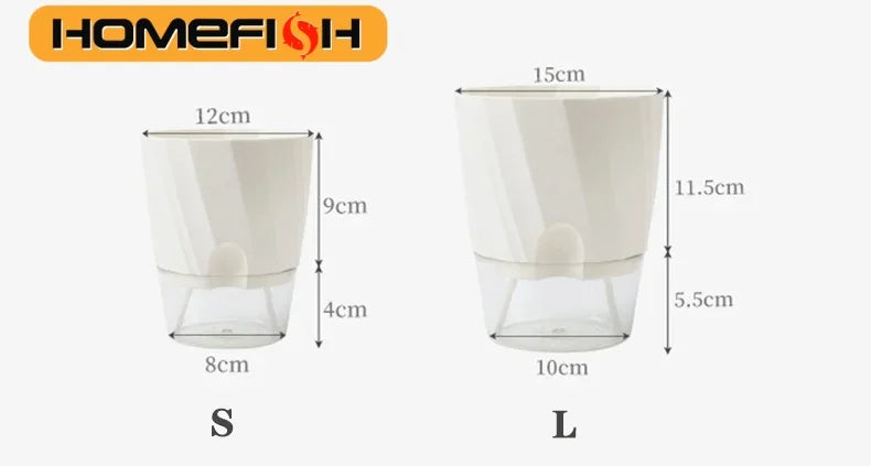 Pot de fleurs hydroponique Le Coin Vert