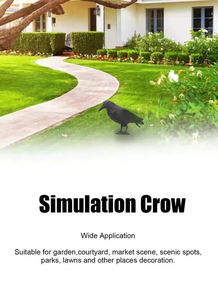 Épouvantail Corbeau Le Coin Vert