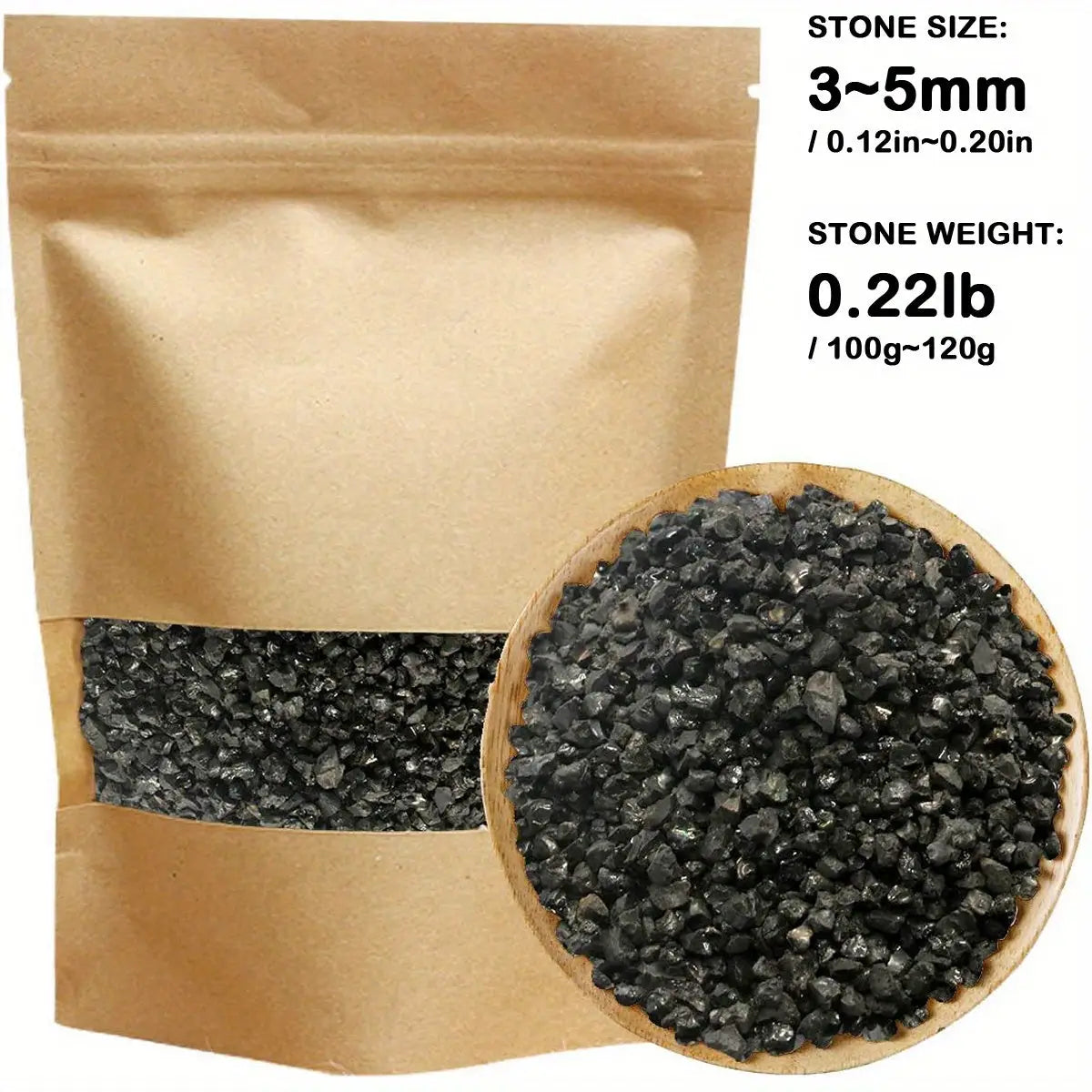 Petite pierre de couleur naturelle Le Coin Vert